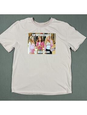Mean Girls T-Shirt Pink Y2K